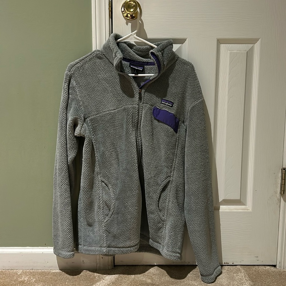 Patagonia full zip fleece XL